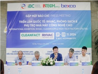 Tháng 11 diễn ra Triển lãm quốc tế RHVAC, Phòng sạch và Phụ trợ nhà máy công nghệ cao